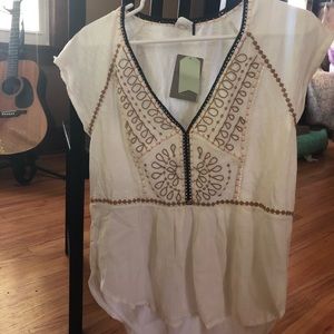 Anthropologie Akemi + Kin top NWT!